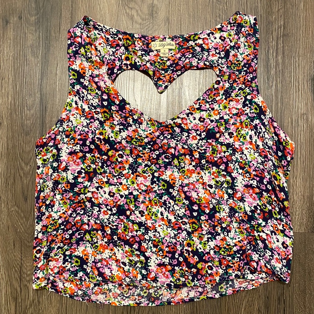 Floral Crop Top